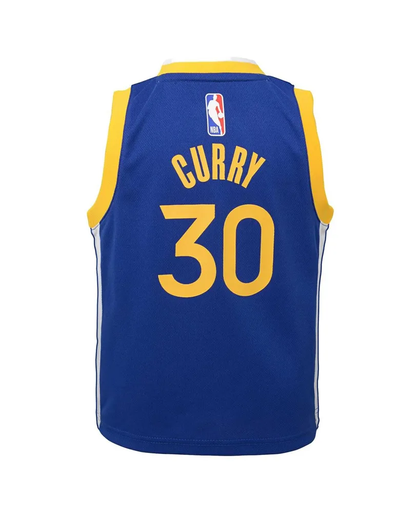 Infant Boys and Girls Nike Stephen Curry Royal Golden State Warriors Swingman Player Jersey - Icon Edition