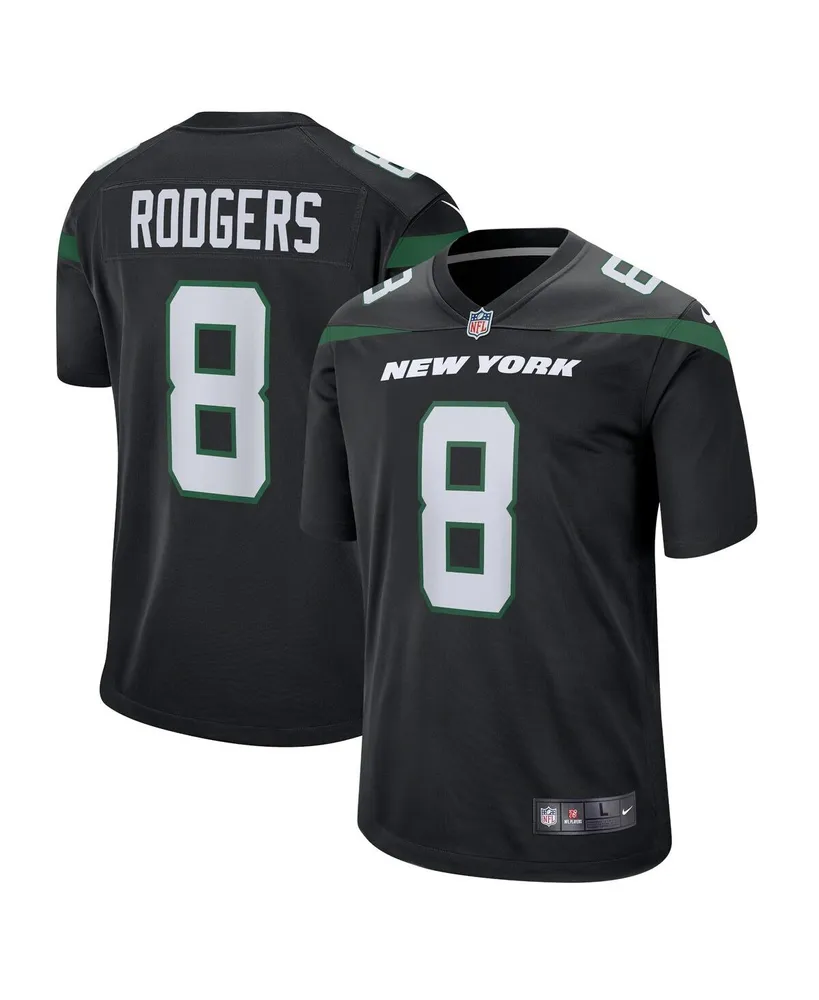 Men's Nike Aaron Rodgers New York Jets Game Jersey