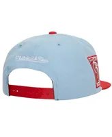 Men's Mitchell & Ness Light Blue, Red Chicago White Sox Hometown Snapback Hat