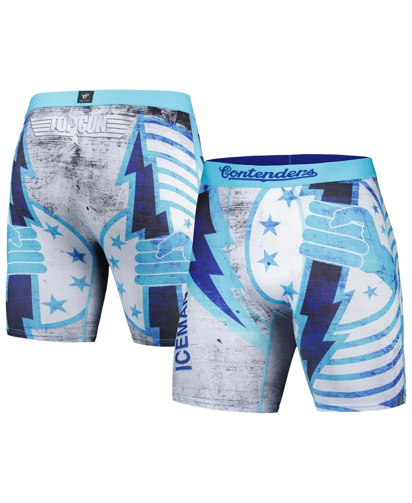 Men's Contenders Clothing Light Blue Top Gun Ice Man Boxer Briefs