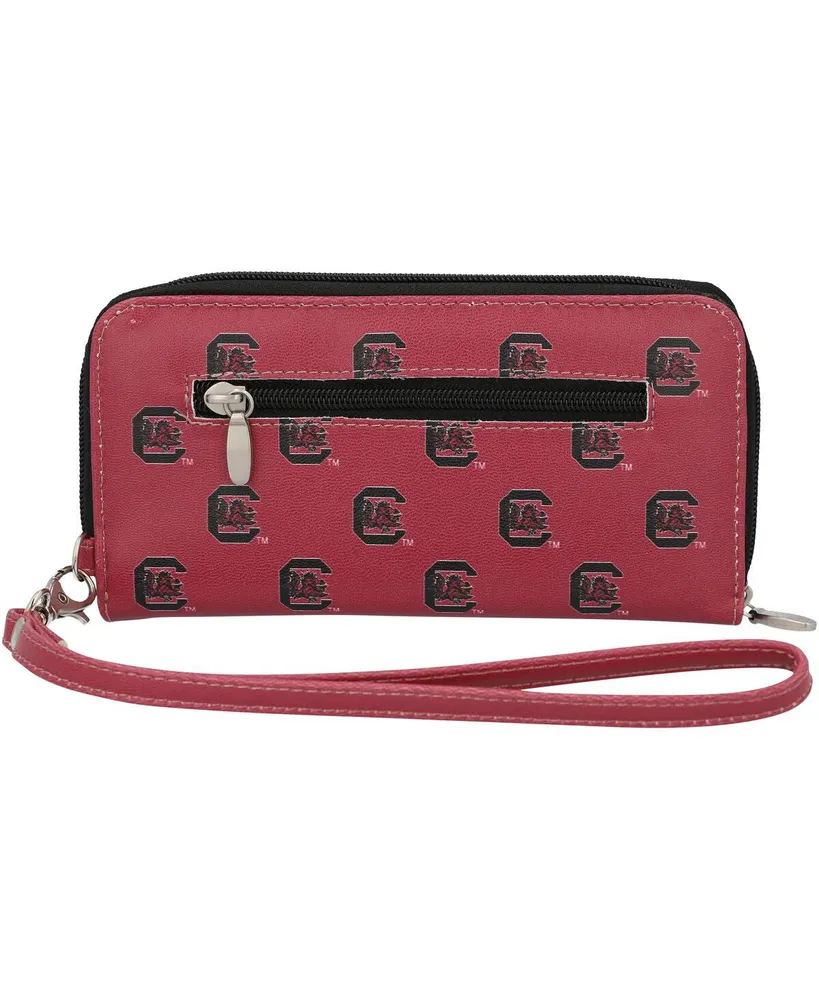 Women's South Carolina Gamecocks Zip-Around Wristlet Wallet