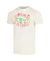 Men's Manhead Merch Cream The B-52's Cosmic Thing Graphic T-shirt