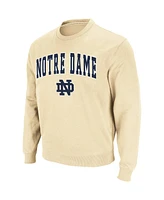 Colosseum Men's Notre Dame Fighting Irish Arch & Logo Crew Neck Sweatshirt