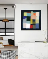 Empire Art Direct "Chromatic Cube Ii" Frameless Free Floating Reverse Printed Tempered Glass Wall Art, 38" x 38" x 0.2" - Multi