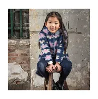 Imoga Collection Little Girls d FW23 Daisy Fancy Yarn Long Cardigan