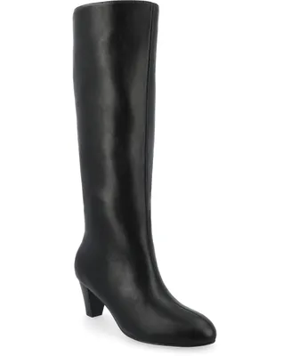 Journee Collection Women's Jovey Regular Calf Boots