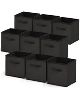 Foldable Fabric Cube Storage Bins with Handles