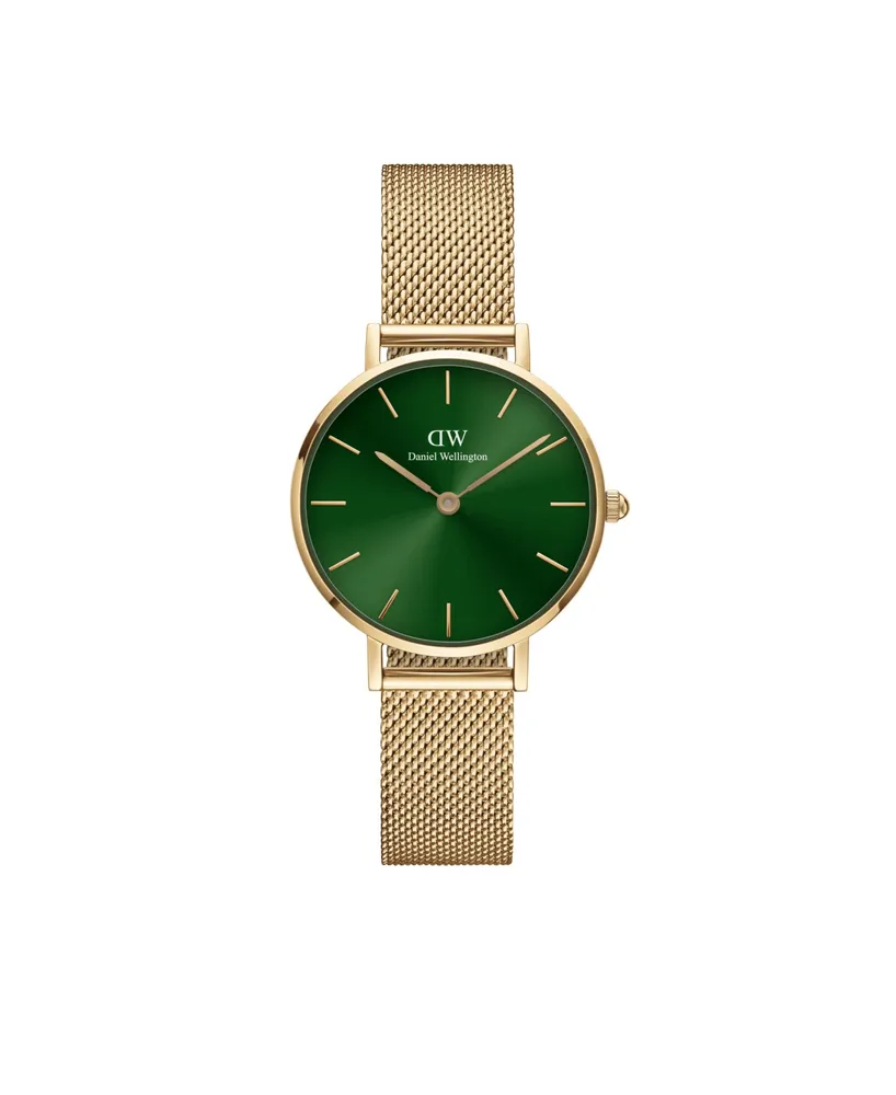 Daniel Wellington Women's Petite Emerald 23K Gold Pvd Plated Stainless Steel Watch 28mm - Gold