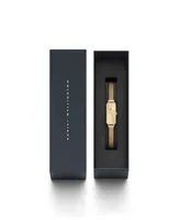 Daniel Wellington Women's Quadro Unitone Gold-Tone Stainless Steel Watch 20 x 26mm