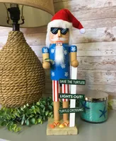 Santa's Workshop 14" Save the Turtles Nutcracker