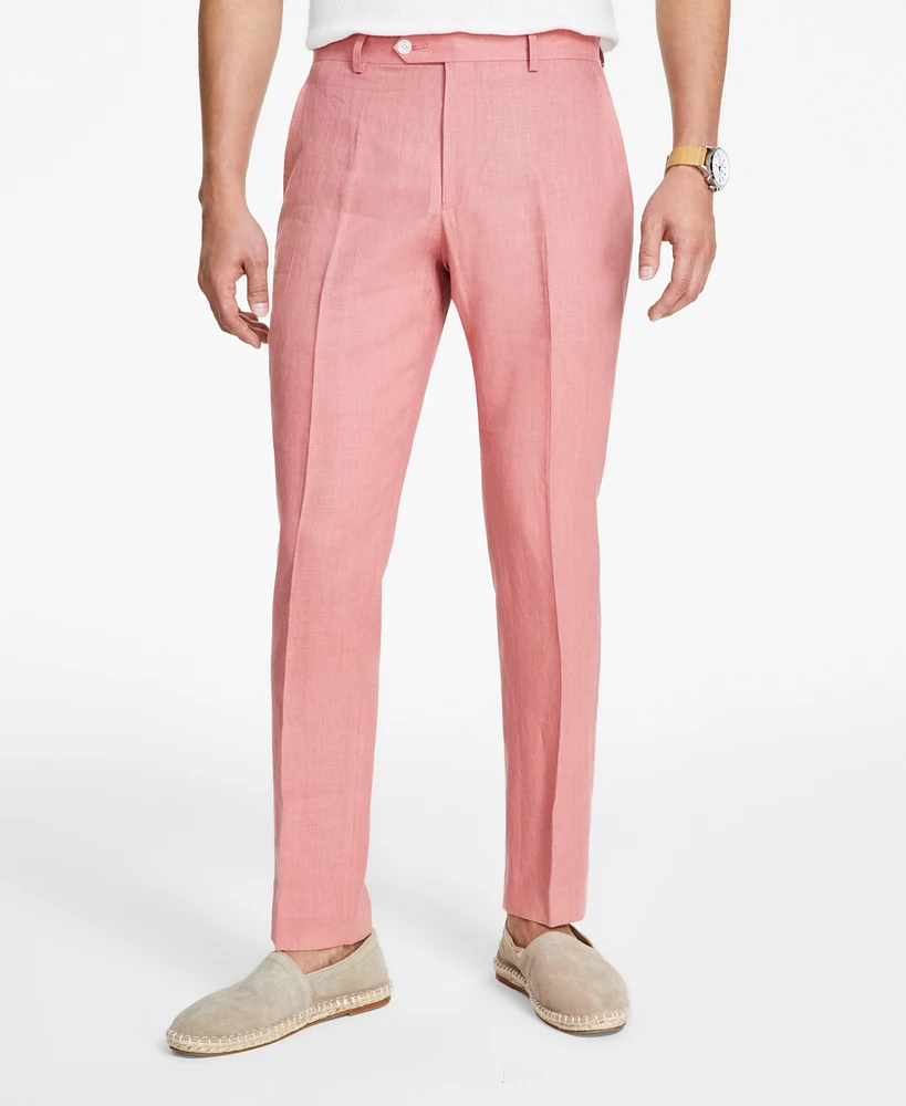 Tommy Hilfiger Men's Modern-Fit Pure Linen Pant