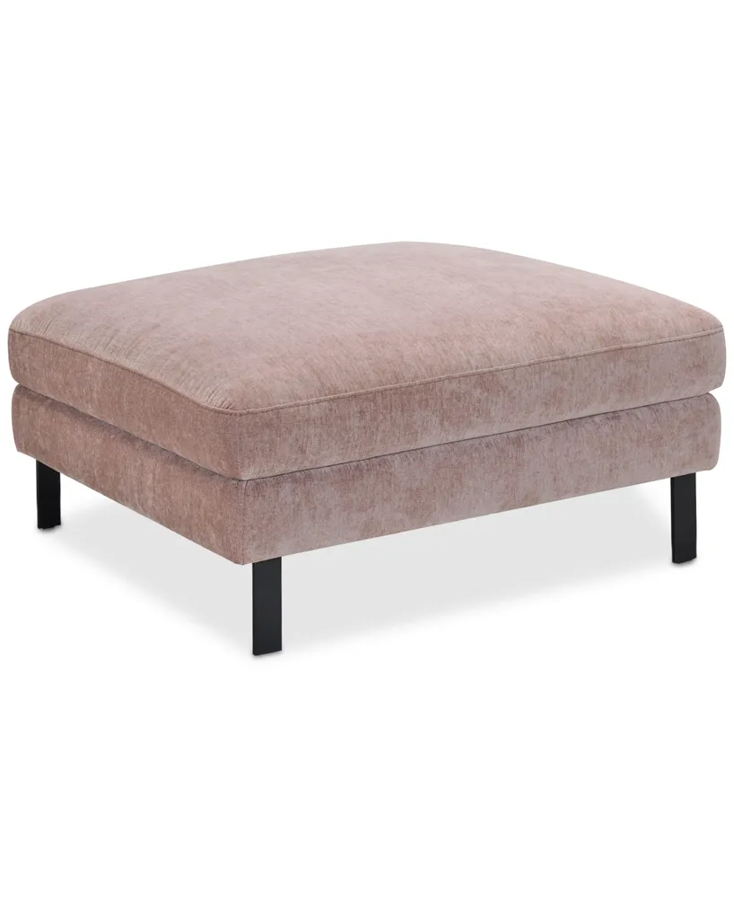 Closeout! Kathya 40" Fabric Cocktail Ottoman, Created for Macy's