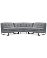 Closeout! Kathya 117" 3-Pc. Fabric Modular Sectional, Created for Macy's