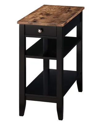 Convenience Concepts 23.5" Mdf Ah 1 Drawer Chairside End Table