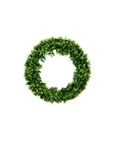 Nearly Natural 20" Artificial Bay Leaf Wreath