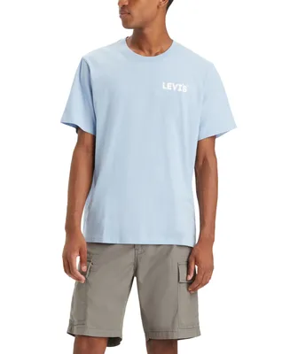 Levi's Men's Relaxed-Fit Double-Logo Short Sleeve Crewneck T-Shirt