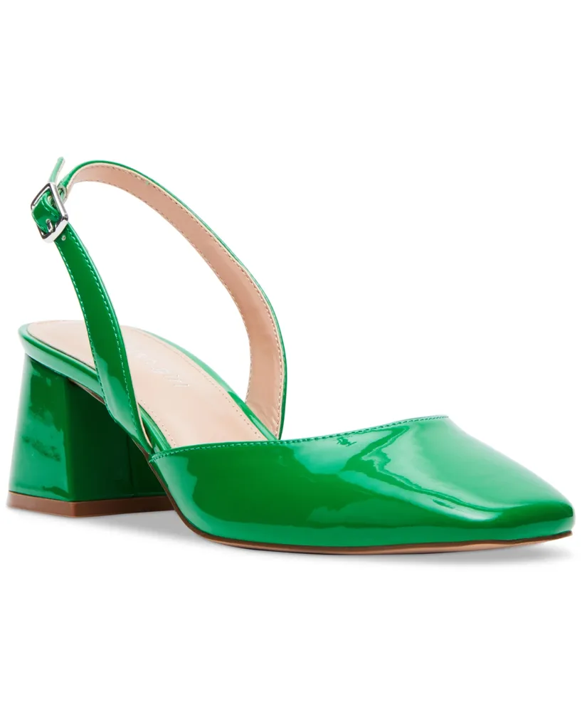 Madden Girl Nova Slingback Block-Heel Pumps