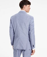 Tommy Hilfiger Men's Modern-Fit Th Flex Stretch Chambray Suit Separate Jacket