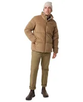 Mens Columbia Warm Winter Puffect Quilted Full Zip Corduroy Jacket