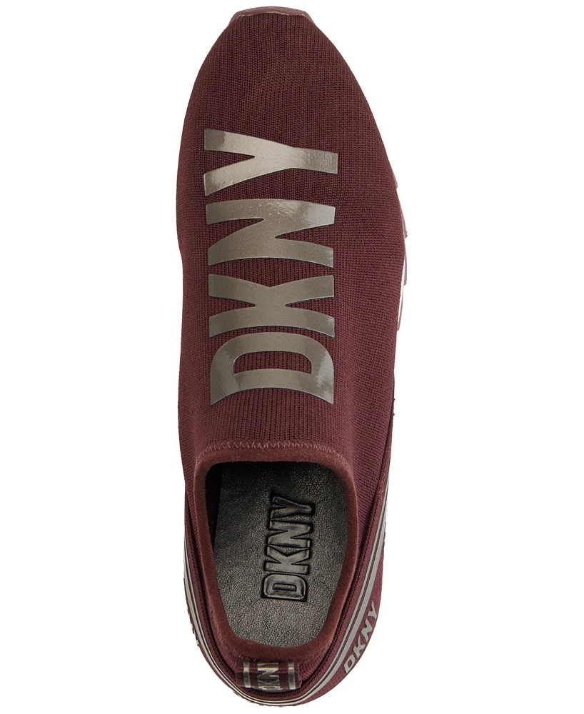 Dkny Women's Abbi Logo Slip-On Running Sneakers