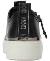 Dkny Women's Chaney Lace-Up Zipper Sneakers