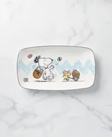 Lenox Peanuts Snoopy & Woodstock Easter Serving Tray