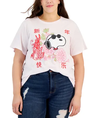 Grayson Threads, The Label Trendy Plus Snoopy Chinese New Year T-Shirt