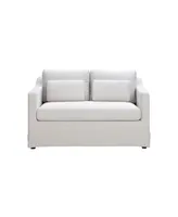 Lifestyle Solutions 58" Polyester Raleigh Loveseat