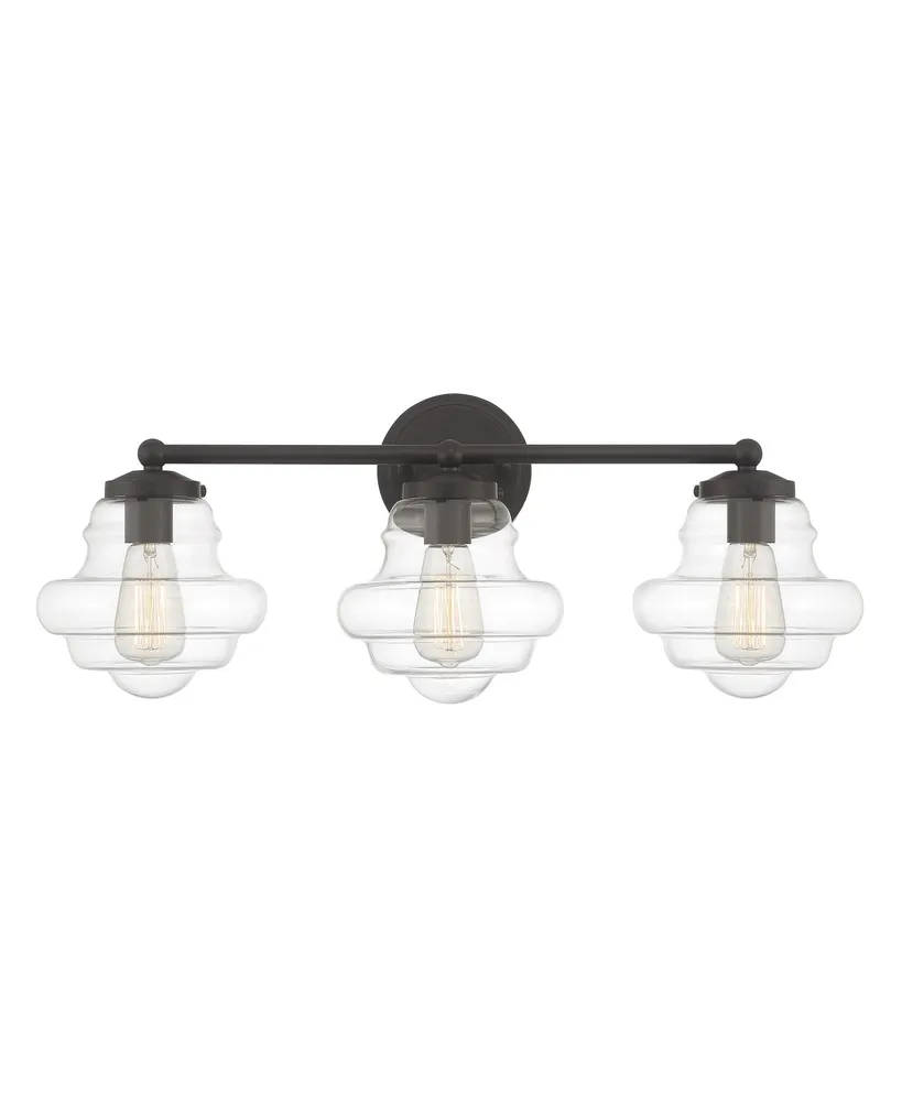 Trade Winds Lighting Trade Winds Jordan -Light Bathroom Vanity Light in Oil Rubbed Bronze