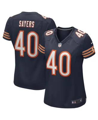 Women's Nike Gale Sayers Navy Chicago Bears Game Retired Player Jersey