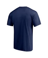 Men's Fanatics Navy Notre Dame Fighting Irish Americana T-shirt