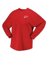 Men's and Women's Red Coca-Cola Long Sleeve T-shirt