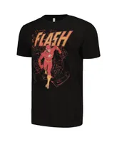 Men's and Women's Mad Engine Black Flash Burst T-shirt