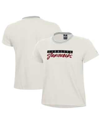 Women's Under Armour White South Carolina Gamecocks Iconic T-shirt
