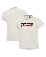 Women's Under Armour White South Carolina Gamecocks Iconic T-shirt