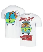 Men's and Women's Freeze Max White Scooby-Doo Mystery Machine T-shirt