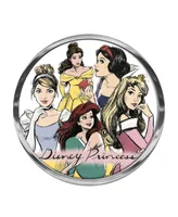 Wincraft Disney Princesses Round Chrome Auto Emblem