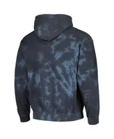 Men's Muhammad Ali Blue Distressed Greatest Fighter Washed Pullover Hoodie