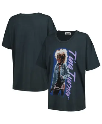 Women's Daydreamer Black Tina Turner Graphic T-shirt