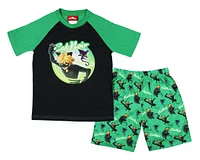 Miraculous: Tales of Ladybug Boys Cat Noir Character Pajama Set