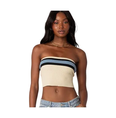 Cyprus knit tube top