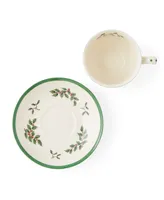 Spode Christmas Tree Teacup and Saucer