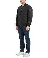 Hawke & Co. Men's Diamond Quilted Bomber Jacket