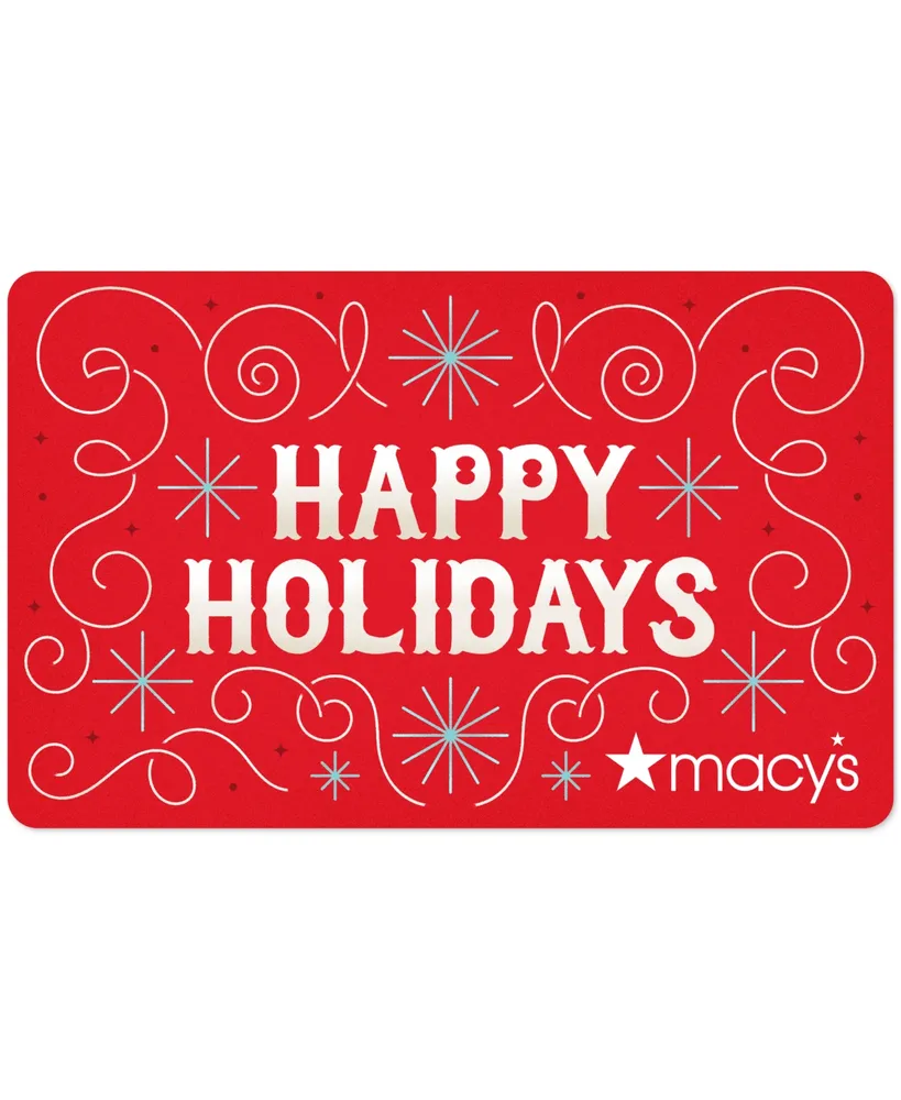 Happy Holidays E-Gift Card