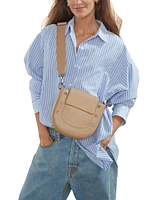 Hammitt Kayce Saddle Small Leather Crossbody