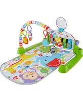 Fisher Price Deluxe Kick Play Piano Gym, Musical Newborn Toy - Multi