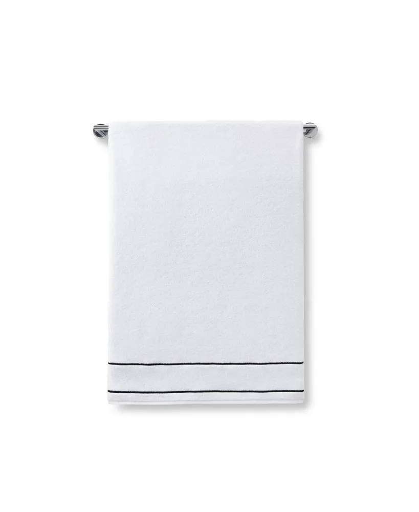 Cassadecor Bowery Stripe Cotton Wash Towel, 13" x