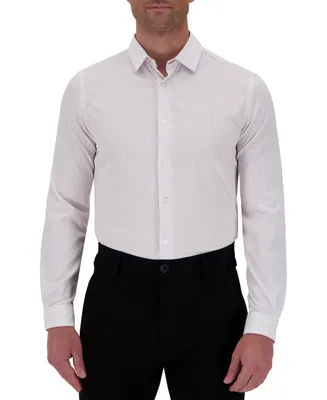 C-lab Nyc Men's Slim-Fit Mini-x Print Dress Shirt