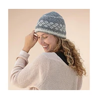 Feelgoodz Women's Artisan Hand-Knit Vail Winter Wool Beanie Hat
