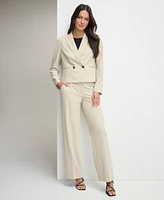 Dkny Women's Peak-Lapel Button Blazer